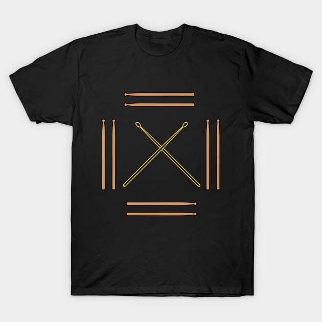 drummer guy T-Shirt by Vitarisa Tees